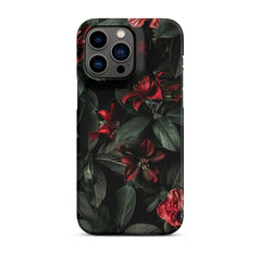 Dark Floral Phone case for iPhone