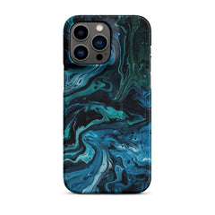 Abstract Blue Phone case for iPhone