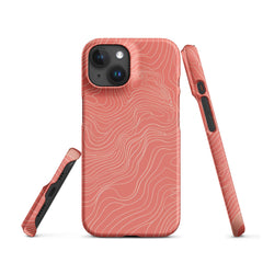 Coral Pink Phone case for iPhone