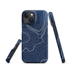 Blue Art Phone case for iPhone