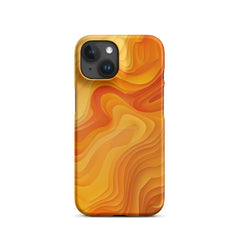 Abstract Yellow Phone Phone  case for iPhone