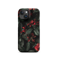 Dark Floral Phone case for iPhone