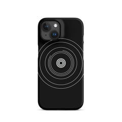 Black Circle Phone case for iPhone