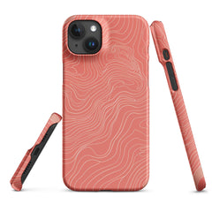 Coral Pink Phone case for iPhone