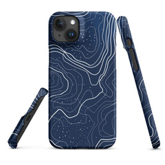 Blue Art Phone case for iPhone