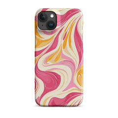 Yellow & Pink Phone Phone  case for iPhone