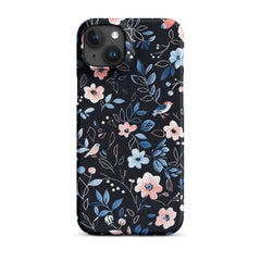 Blue Flowers Phone case for iPhone