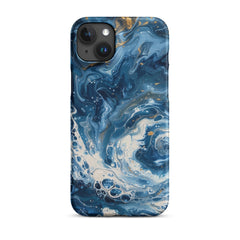 Blue Waves Phone case for iPhone