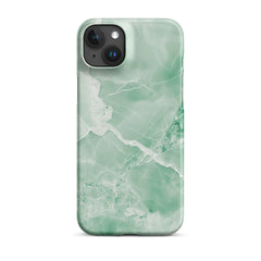 Jade marble Phone case for iPhone