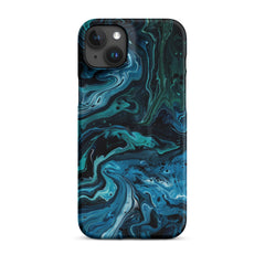 Abstract Blue Phone case for iPhone