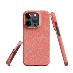 Coral Pink Phone case for iPhone