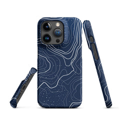 Blue Art Phone case for iPhone