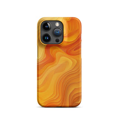 Abstract Yellow Phone Phone  case for iPhone