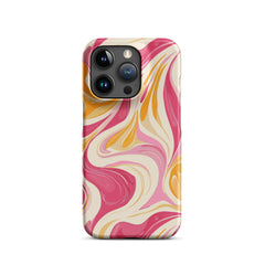 Yellow & Pink Phone Phone  case for iPhone