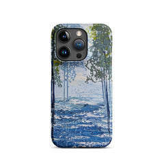 River Trees Phone case for iPhone