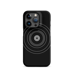 Black Circle Phone case for iPhone