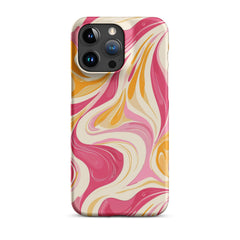 Yellow & Pink Phone Phone  case for iPhone