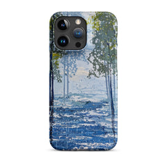 River Trees Phone case for iPhone