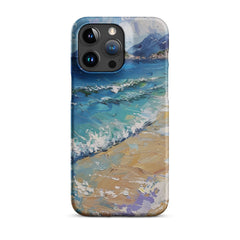 Beach Painting Phone case for iPhone