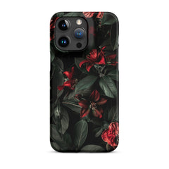 Dark Floral Phone case for iPhone