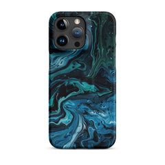 Abstract Blue Phone case for iPhone