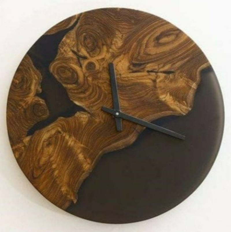 Resin Art Wall Clock