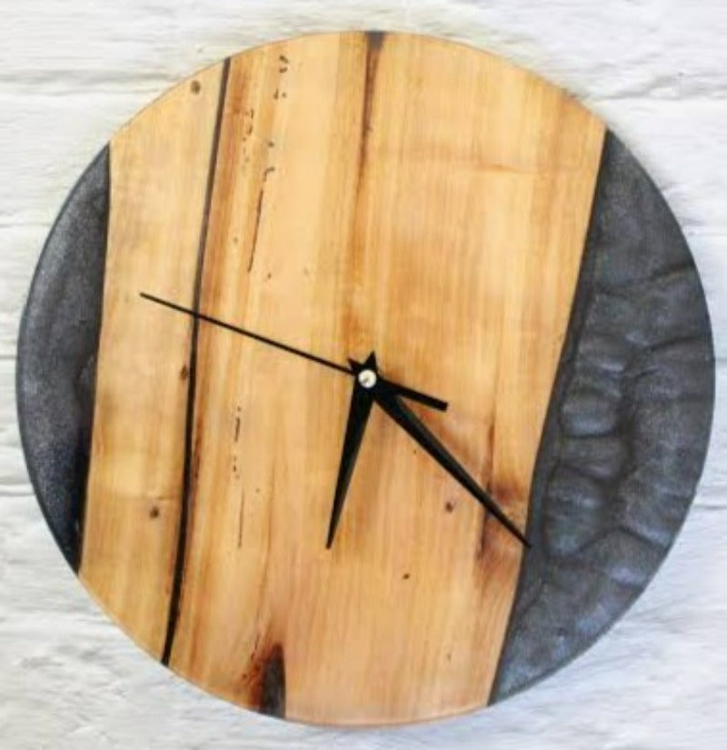 Resin Wall Art Clock