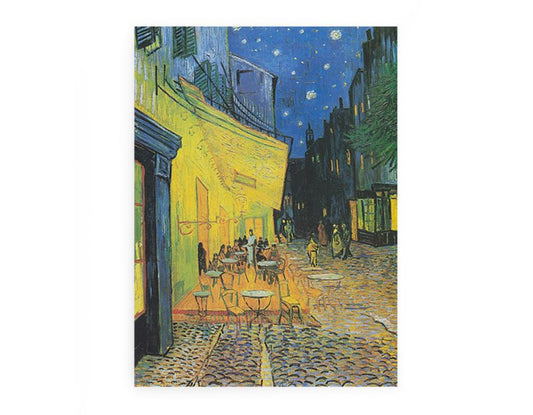 Cafe Terrace at Night Canvas Print